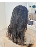 レイヤーカット×ハイライト