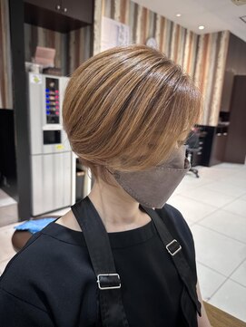 ヘアアンドビューティー クアトロ 戸祭店(QUATRO) ショート！