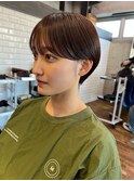 丸みショート ショートヘア