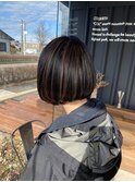【yui担当】お洒落ヘア/細めのハイライト