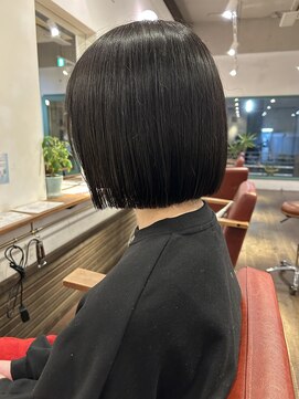 モップス 金沢文庫店(MOPS) タッセルボブ !「ブリーチ/ダブルカラー/髪質改善/金沢文庫駅」