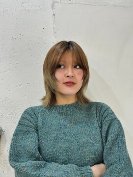 カゼ ダイカンヤマ Kaze DAIKANYAMA ミディアムレイヤースタイル/フェイスレイヤー