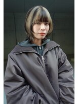 レコ 渋谷(LECO)&nbsp;ウルフカットレイヤーカットハイライトポイントデザインカラー