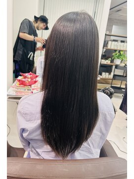 幻(maboroshi) 縮毛矯正+ちょっと髪質改善