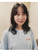 ミディアムパーマ