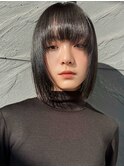 【MINX】くびれヘア＋くすみベージュハイライトカラー_銀座
