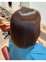 エイゼット バンビーニ 川越(AZ bambini)&nbsp;【渡辺 渚】髪質改善メテオカラー×ボブ【川越】