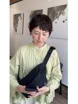 ホヌン 茅ヶ崎(Honnun) ショート×パーマでナチュラルお洒落/茅ヶ崎