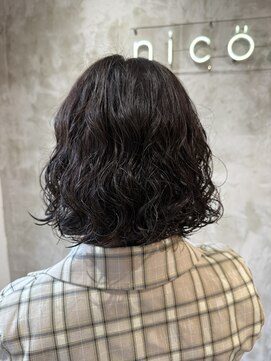 ニコア 千葉(nicoa) ウェーブパーマ/[千葉/千葉駅］