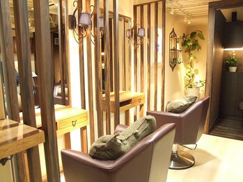 ヘアークラニエル(HAIR Cranial)の写真/上質な空間が魅力のプライベートサロン*リラックスして施術が受けられる贅沢な時間をお過ごしください♪