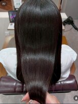 ベリテ 津田沼駅前店(verite)&nbsp;着物ヘア/ダークアッシュ/ミディアムレイヤーカット津田沼駅前