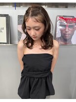 ペレ 梅田(PELE)&nbsp;ミディアムヘア/暗めカラー/グランマッシュ/梅田