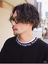 クオルヴィラ 立川北口(QOL villa) 大人男子波巻きミディアムパーマ