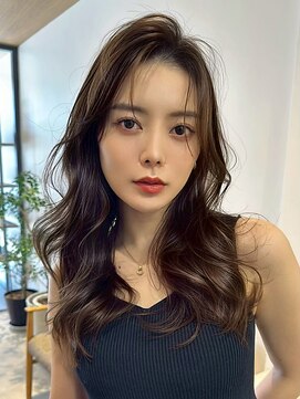 レイヤーカット/顔まわりカット/カール