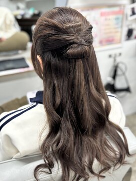 アールグランデ 静岡店(R GRANDE) カチモリハーフアップ