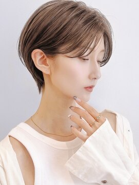 セイドット リー(Say. Ree) say.ショートボブひし形ショートオリーブヘーゼルグレージュ