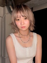 マーケット(MARKET) 【ミルクティーベージュ】くびれレイヤーボブ