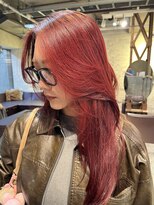 スノッブエンバンプ(snob enVAmp)&nbsp;レッドダブルヘアカラー