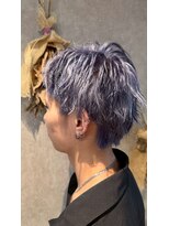 パーミル ヘア クマモト(permille ‰ hair Kumamoto)&nbsp;ペールパープル×ショート