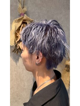 パーミル ヘア クマモト(permille ‰ hair Kumamoto) ペールパープル×ショート