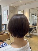 大人簡単ショートボブ