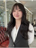 20代30代グレージュ髪質改善カラー韓国ヘア透明感