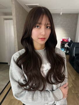 エトワ 中央店(etoi) 大分韓国かき上げレイヤーカット大人レイヤー顔まわりレイヤー