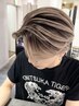 朝セット1分!動きが出るバレイヤージュ+カット