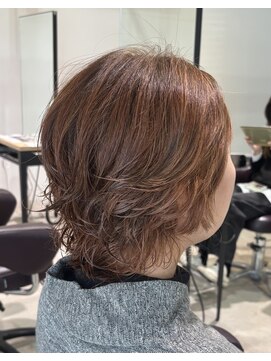 グランデュール 浜松東若林店(GRANDEUR) ショートウルフ×パーマ