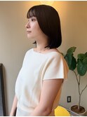 〈浅草美容室〉ストレートフォーマルボブ