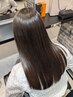 【夏に失ったうるおいを取り戻す】カット+美髪カラー+補修トリートメント
