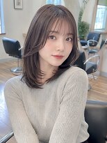 パザパ 南館店(pa.za.pa.)&nbsp;透明感アッシュグレー/顔まわりカット/レイヤーカット