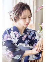 ヘアメイクサロン シャルメ(Hair Make Salon CHARMER) 毎年浴衣で大人気!ルーズサイドシニヨン◎