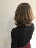 【Freez】ゆるふわベージュボブ