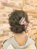 ヘア シエル HAIR ciel 上品☆ゆるふわアレンジ