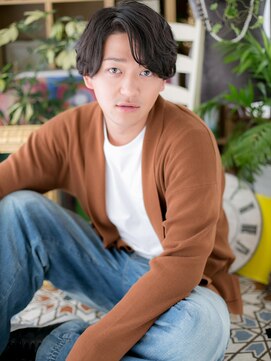 カバーヘア イヴ 戸頭店(COVER HAIR EVE) *EVE戸頭*七三サイドパート◎無造作パーマcc2