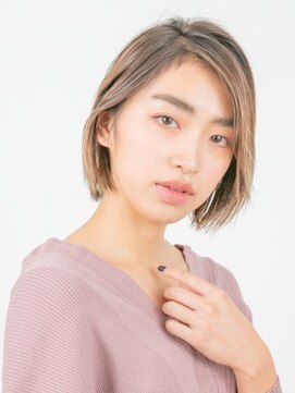 アース 熊本嘉島店(HAIR&MAKE EARTH) 外国人風ショートボブ