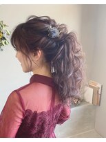 シアン(cyan)&nbsp;ポニーテール