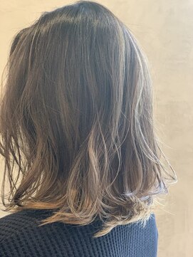 エッジ ヘア メイク(edge hair +make) ナチュラル バレイヤージュ