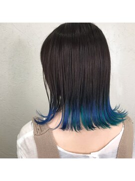 ループ(LOOP) 遊びがあってかわいい☆裾カラー