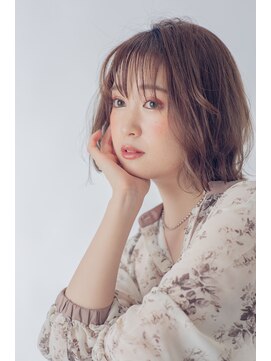 ブリング バイ スノードロップ 吉祥寺(BRING by Snowdrop) 前髪/マチルダボブ/ピンクベージュ/インナーグレージュ/吉祥寺