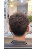 アップバングメンズcut