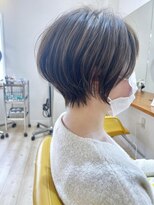 モリオ フロム ロンドン 成増店 【morio成増 セリザワ】ショートボブとシアベージュカラー