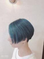 リノカヒリ(Lino kahili)&nbsp;ハンサムショート×エメラルドグリーンカラー♪