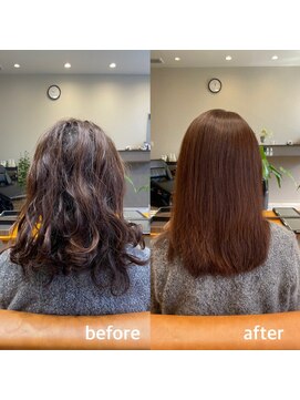 ルスリー 大分店(Lsurii) 髪質改善カラー