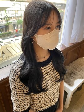 シェノン サントル(CHAINON CENTRE) 前髪/マチルダボブ/ピンクベージュ/インナーグレージュ