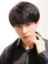 ネイビー(NAVY)&nbsp;韓流ナチュラルマッシュ