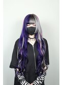 silver×violet