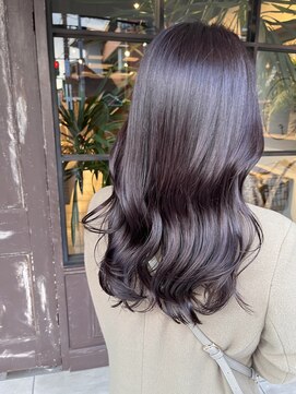 ヘアースタジオ エフ(Hair studio f) グレープグレージュｂｙ平松