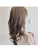 ブリーチ必須くすみベージュ